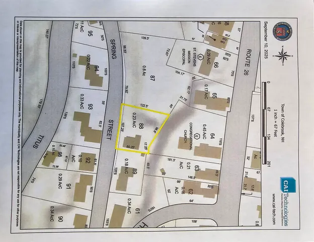 $179,900 | 21 Spring Street, Colebrook, NH 03576