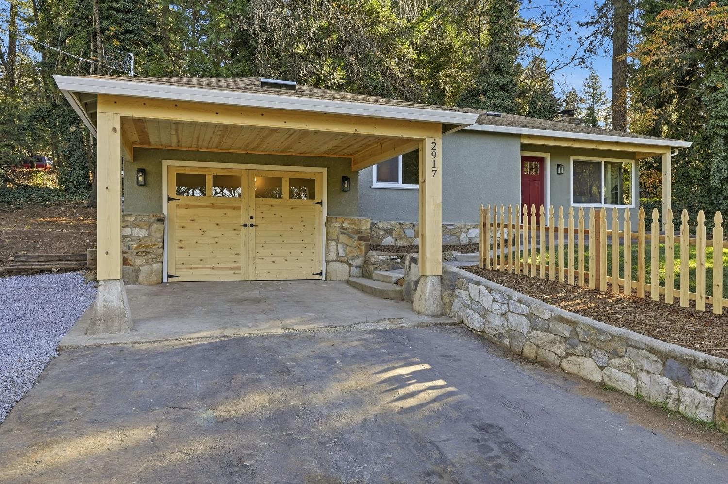2917 Mace Road Camino, CA 95709 - Photo 1 of 1 a front view of a house with a garage
