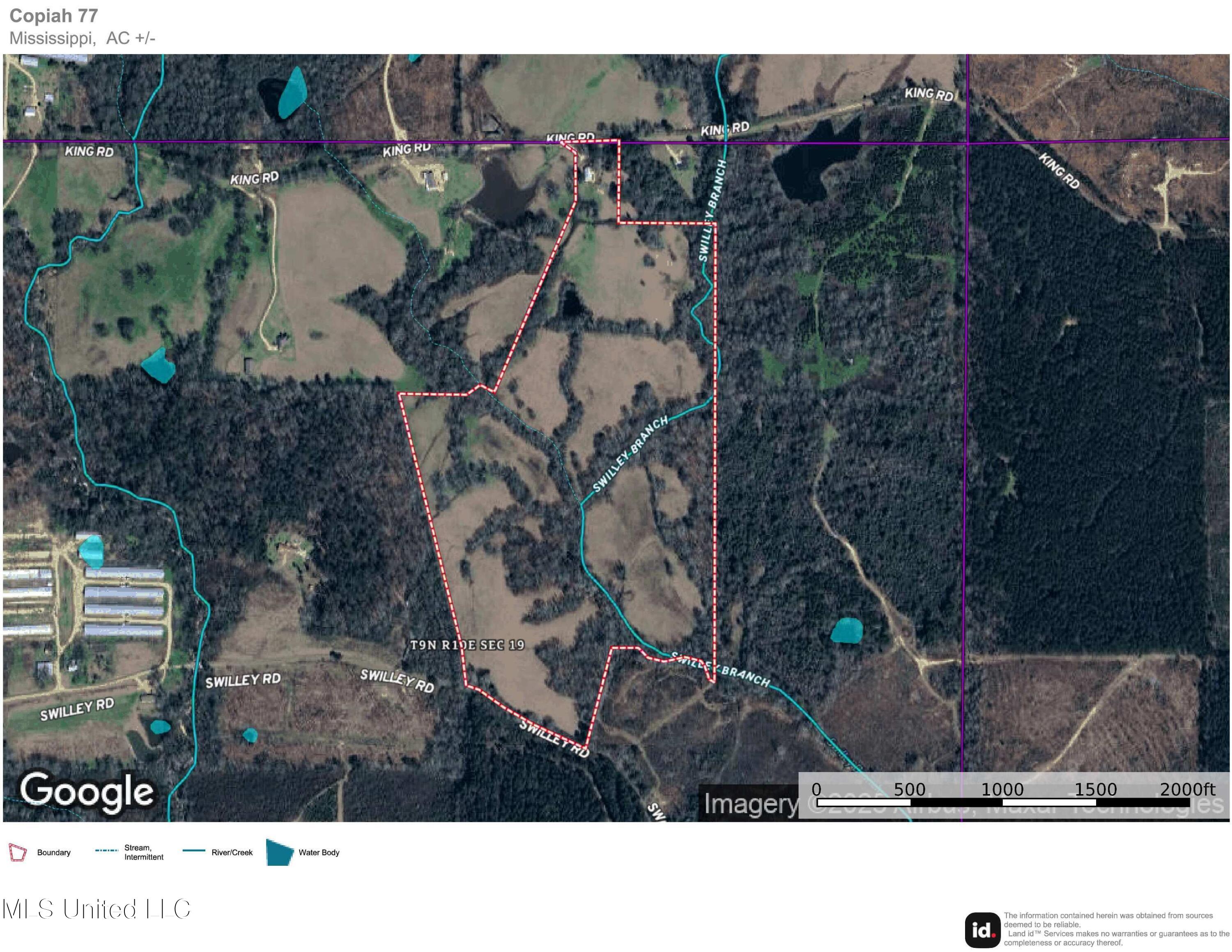 3142 King Road Wesson, MS 39191 - Photo 16 of 18 Copiah 77.8 Aerial Map