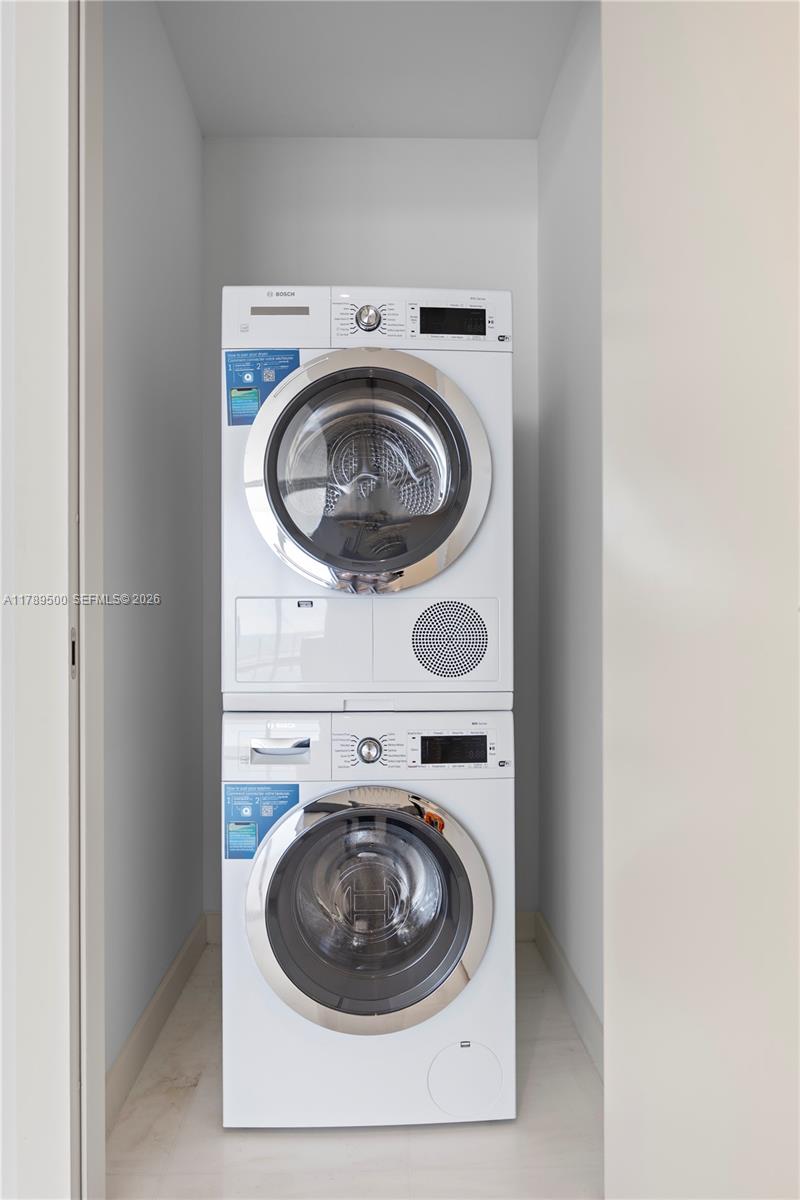 300 Biscayne Blvd Way, Unit 1102 Miami, FL 33131 - Photo 26 of 37 a close up view of washer and dryer