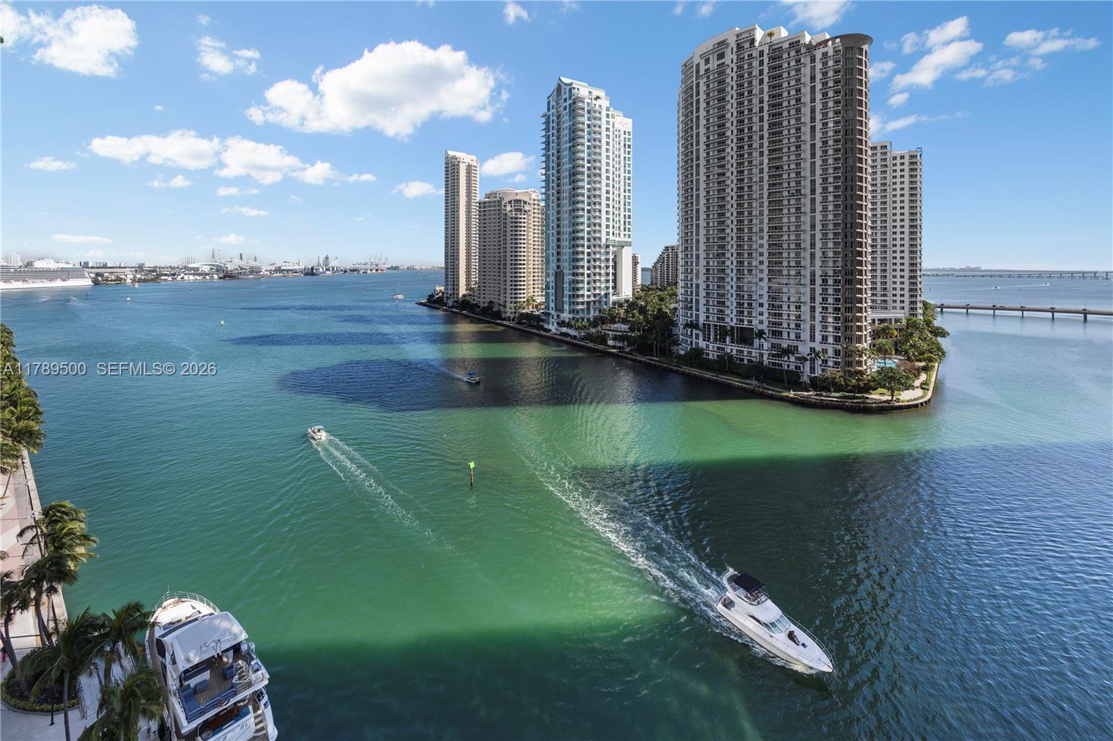 300 Biscayne Blvd Way, Unit 1102 Miami, FL 33131 - Photo 5 of 37 a view of a city with tall buildings