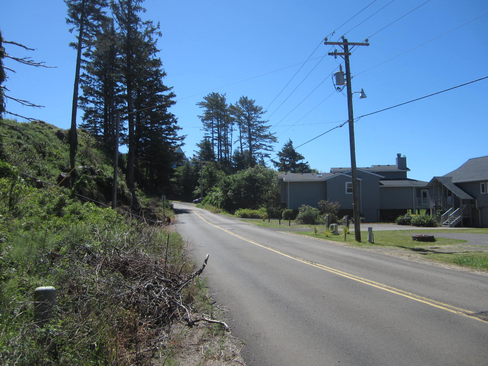 Vacant Lot Happy Camp Road Tillamook, OR 97141 - Photo 6 of 9 View down Happy Camp Road