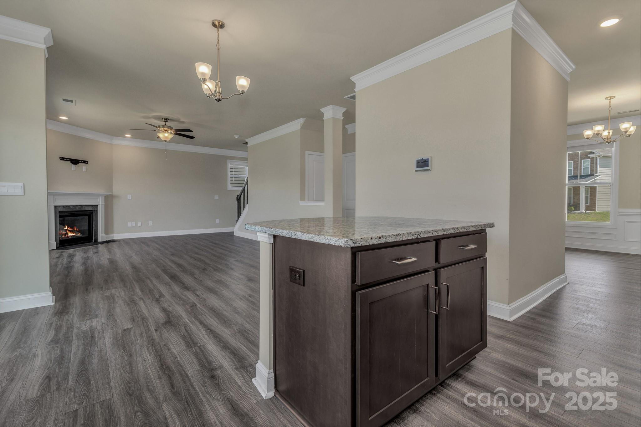 59 Thornberry Road Hendersonville, NC 28792 - Photo 17 of 48 a view of a hallway with wooden floor and staircase