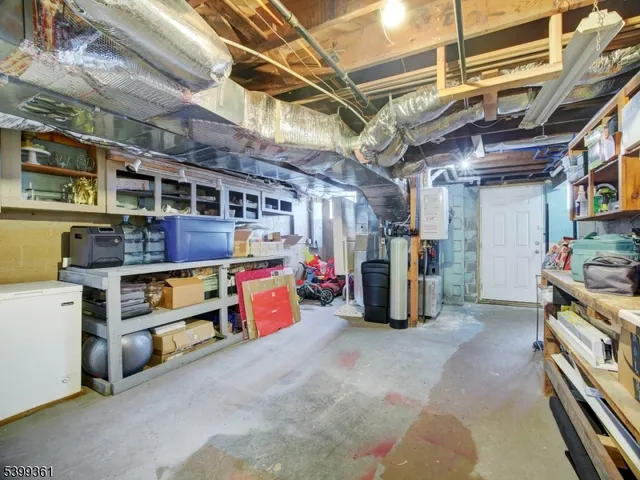 a view of storage and utility room