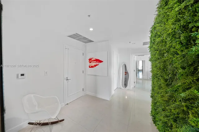 a view of kitchen island with furniture