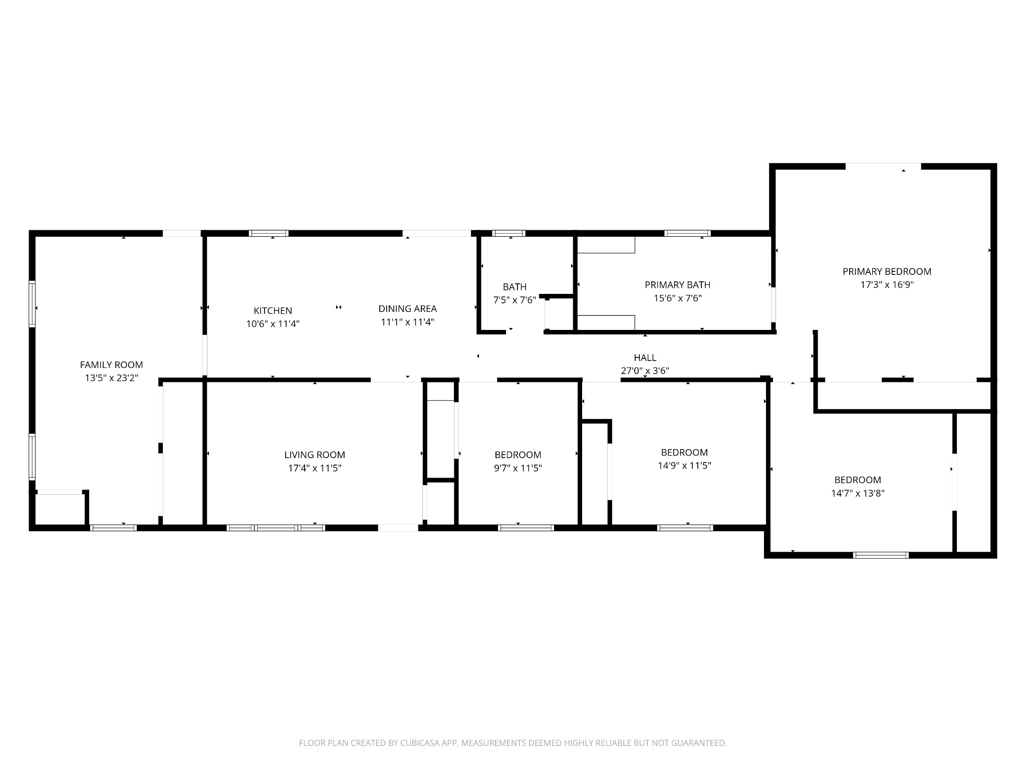 499 Ridgewood Drive Manchester, TN 37355 - Photo 37 of 37 a picture of floor plan