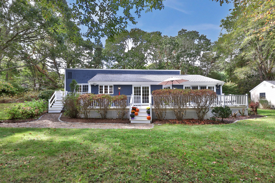 112 3rd Street North Edgartown, MA 02539 - Photo 2 of 36 a view of a house with a yard and sitting area