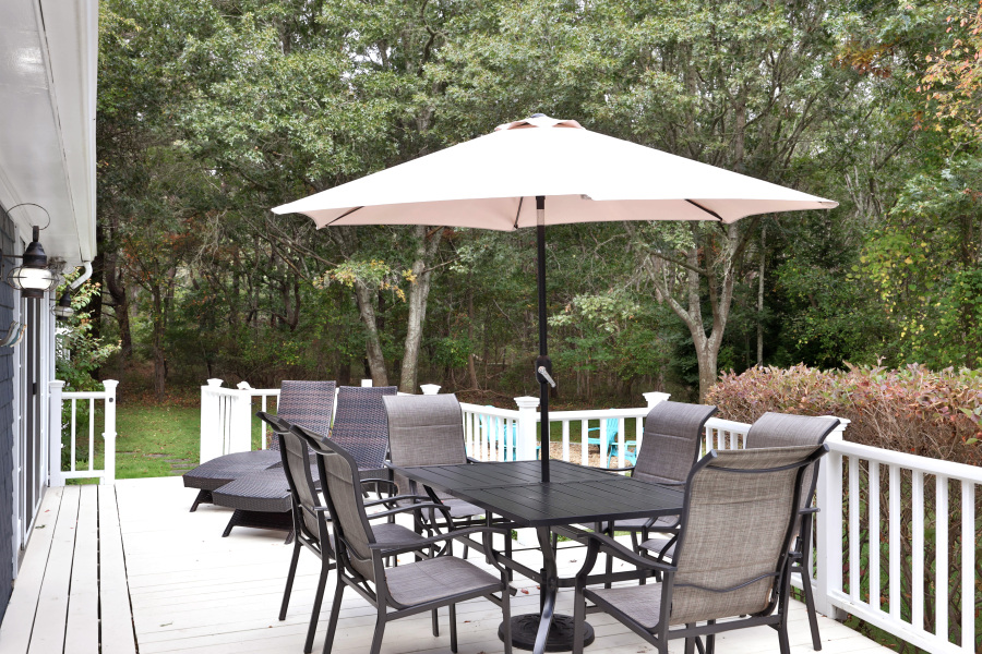 112 3rd Street North Edgartown, MA 02539 - Photo 30 of 36 a view of an outdoor space with furniture and backyard