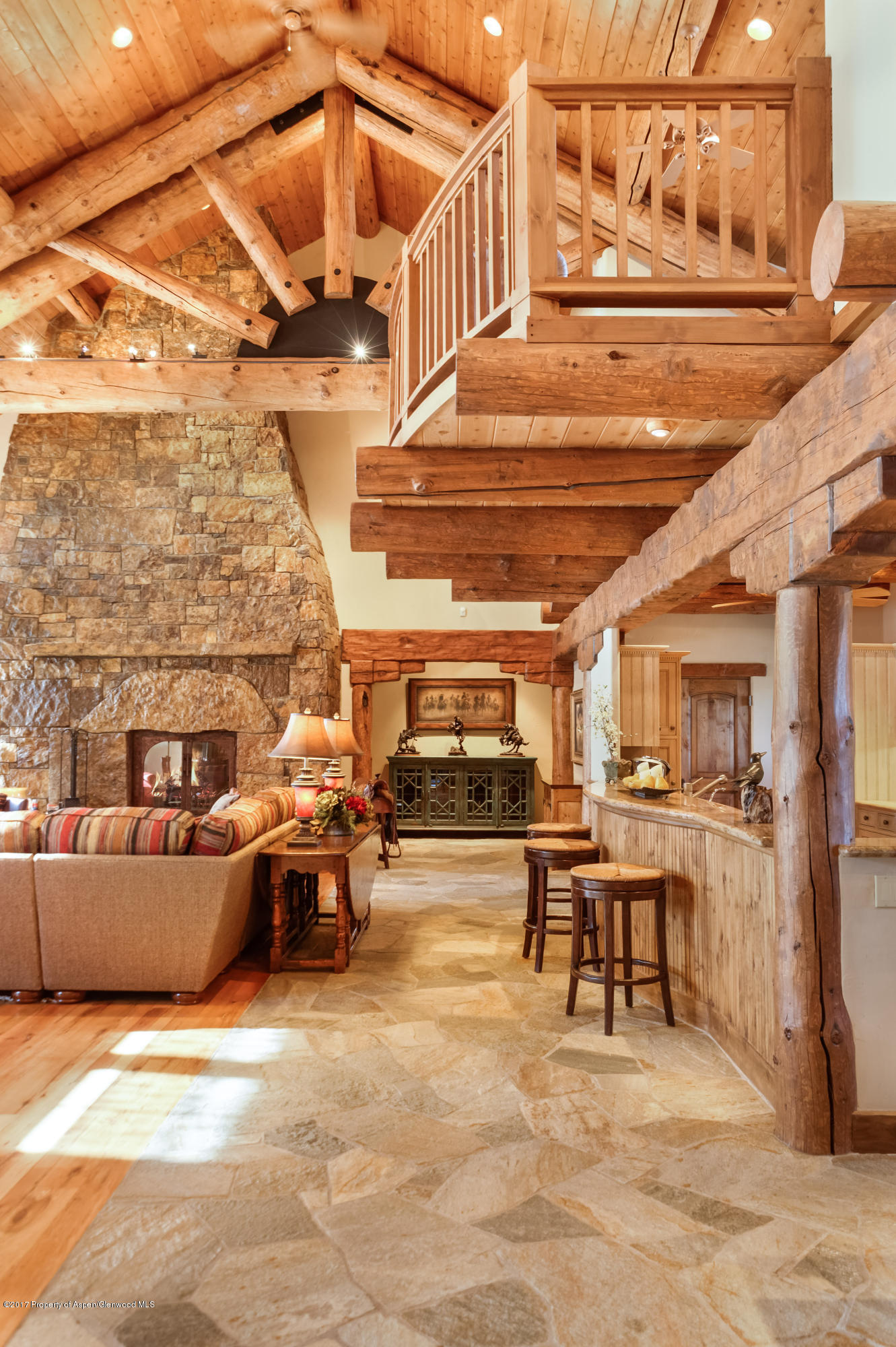227 Sage Rim Circle Basalt, CO 81621 - Photo 14 of 42 a view of a living room and kitchen