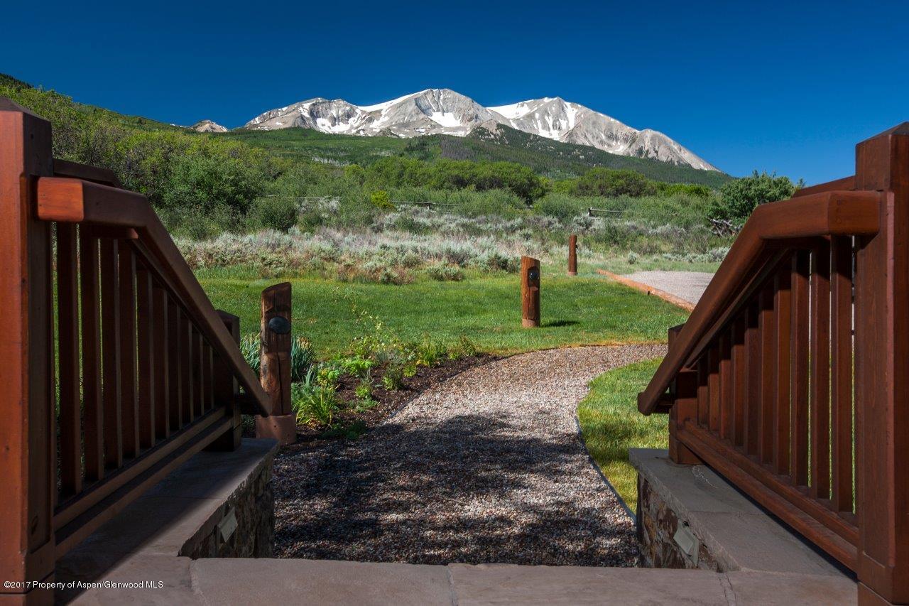 227 Sage Rim Circle Basalt, CO 81621 - Photo 42 of 42 a view of a backyard with potted plants