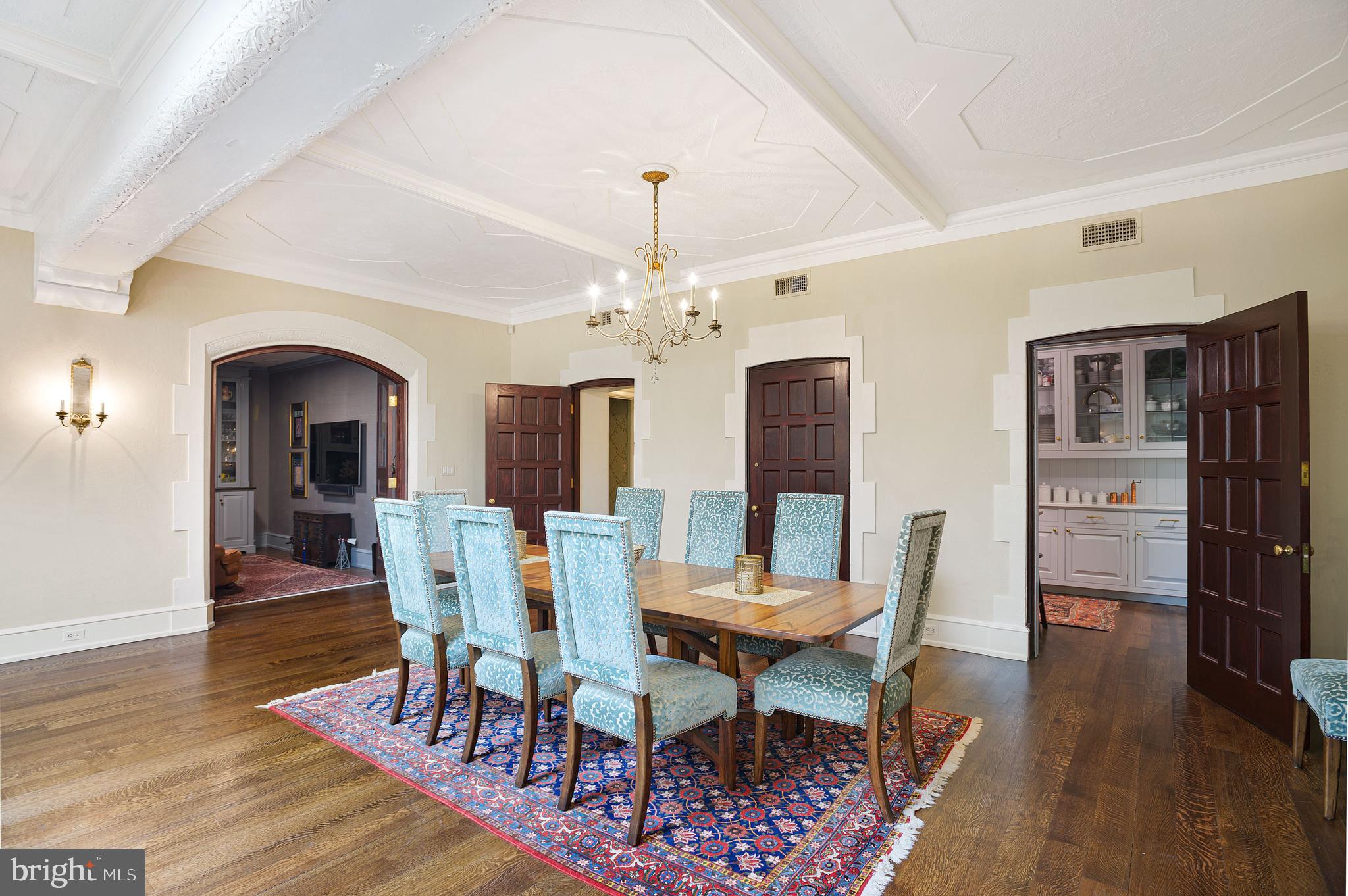 3000 Tilden Street Northwest, Unit ONEI Washington, DC 20008 - Photo 10 of 24 a view of a dining room with furniture window and wooden floor