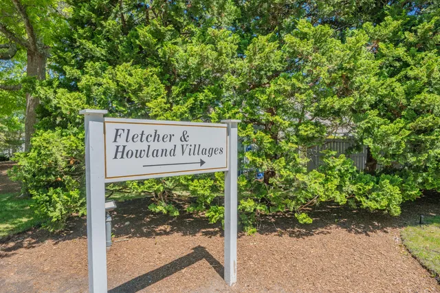 a sign on the side of a building