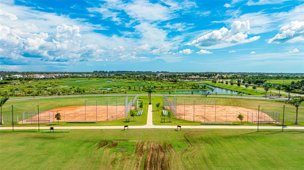 8440 Skye Rnch Boulevard Sarasota, FL 34241 - Photo 76 of 86 a view of a lake with a big yard