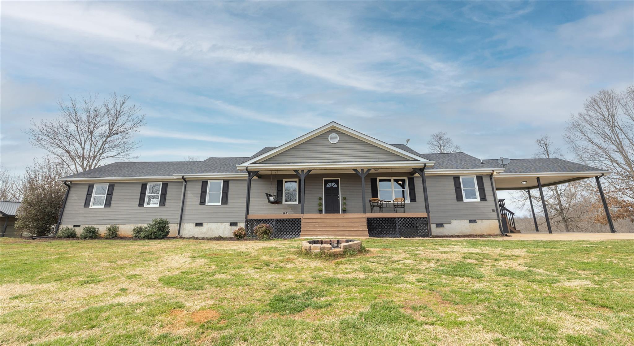 470 Weeks Road Rutherfordton, NC 28139 - Photo 41 of 46 a front view of a house with a garden