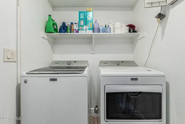 a view of washer and dryer