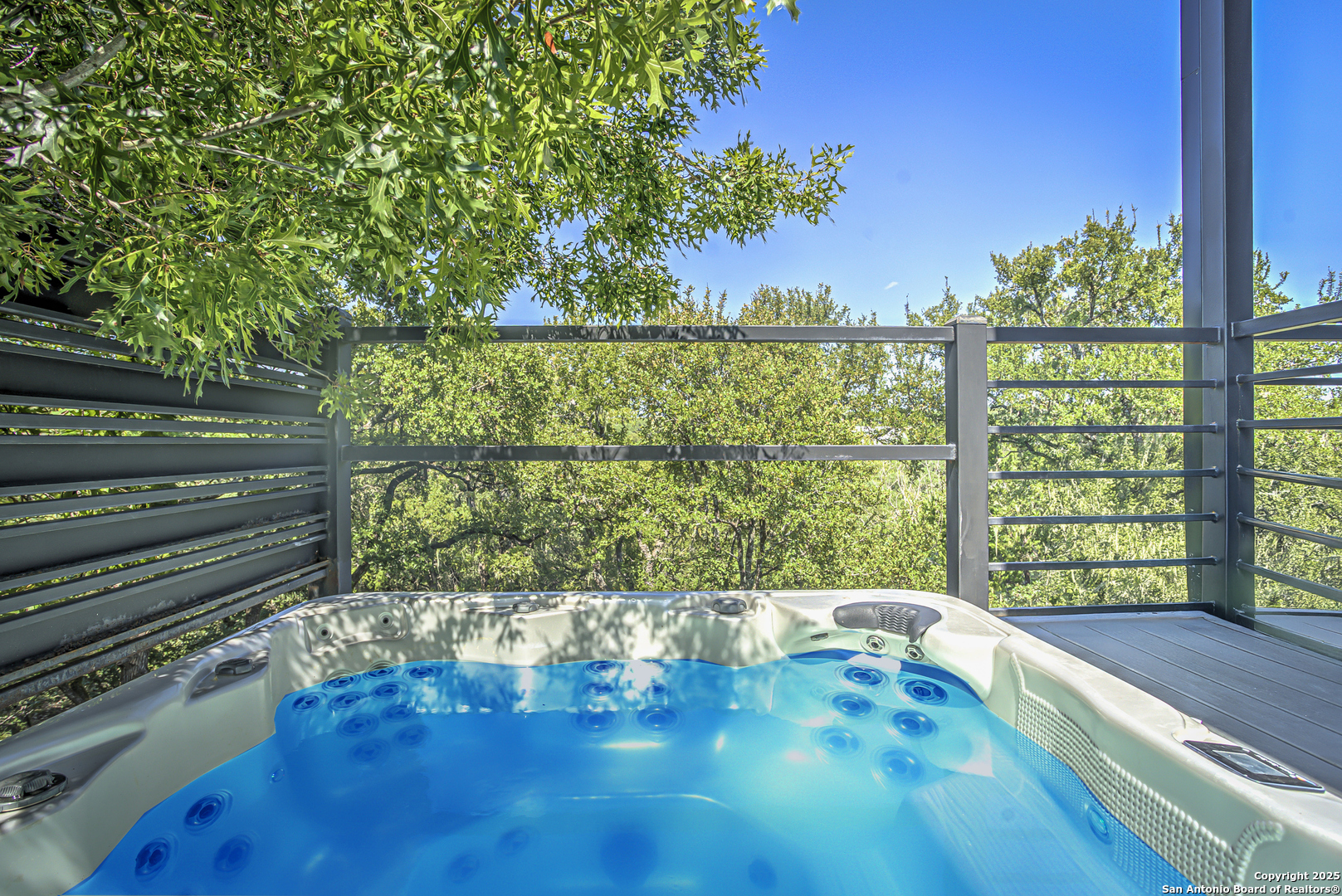 2705 Campestres Spring Branch, TX 78070 - Photo 13 of 35 a view of a garden with an outdoor space