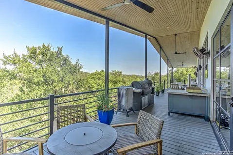 a outdoor space with furniture