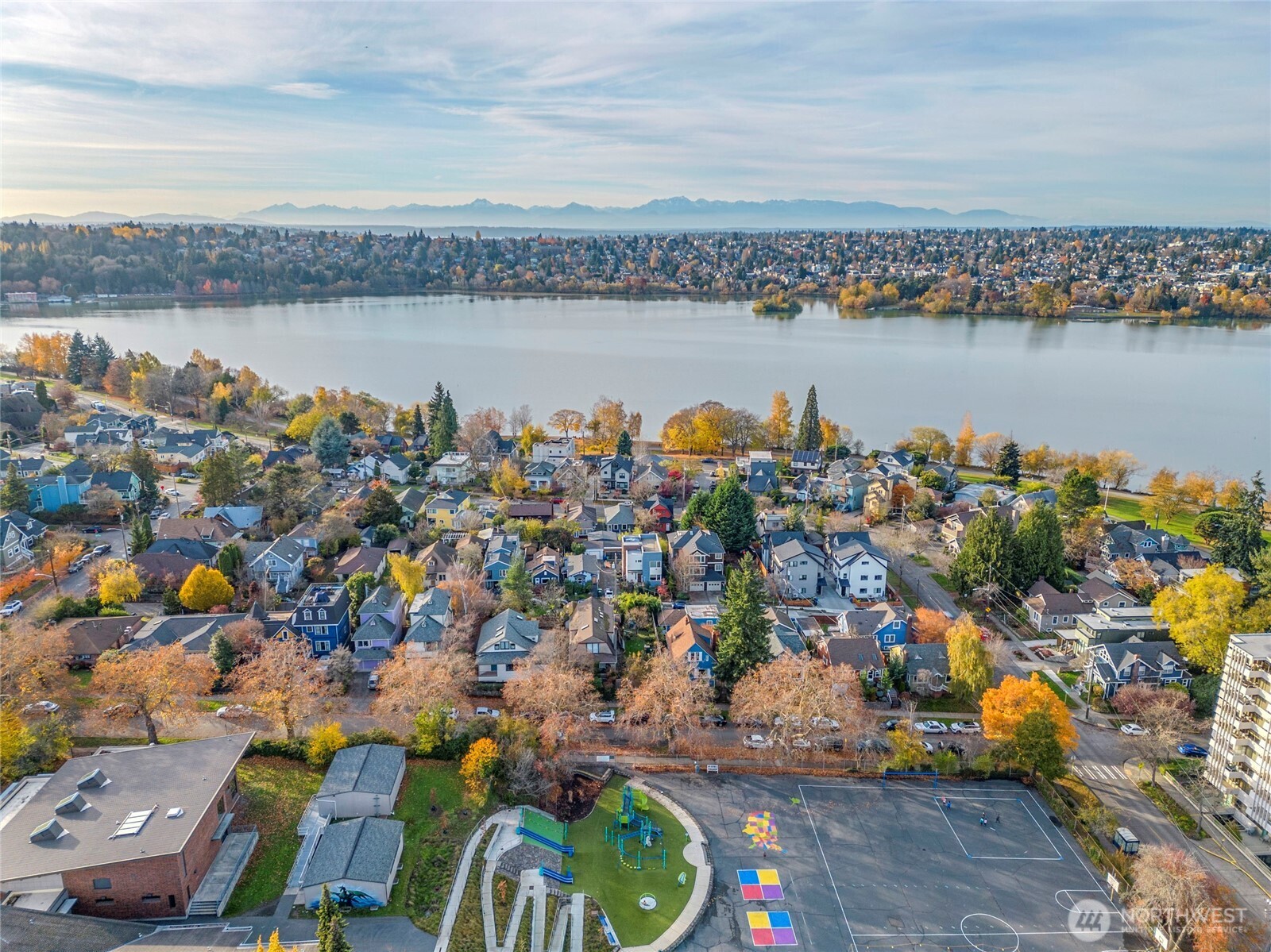 6543 Chapin Place North Seattle, WA 98103 - Photo 33 of 40 a view of a city and ocean view