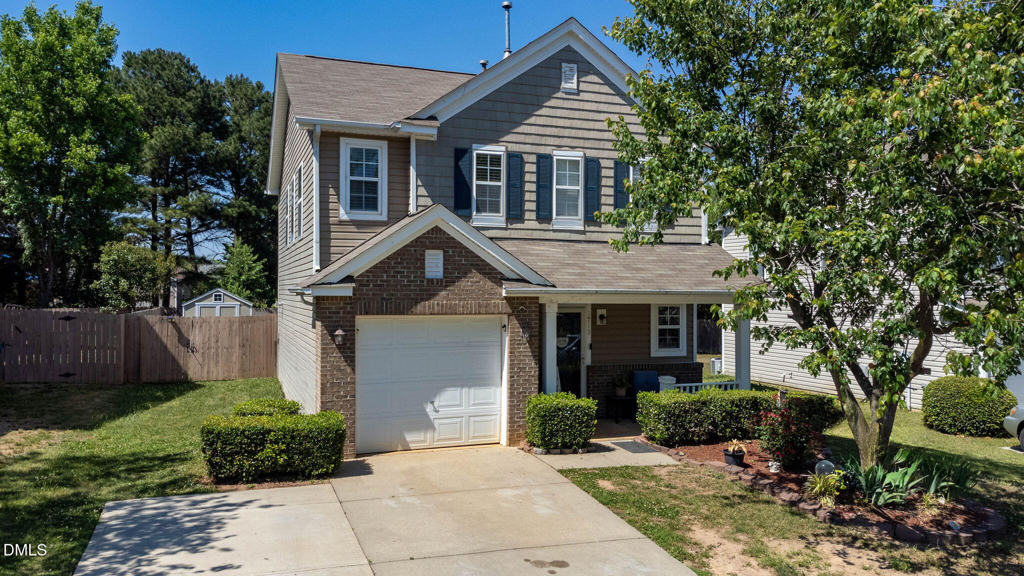 3713 Marshlane Way Raleigh, NC 27610 - Photo 1 of 38 a house view with a garden space
