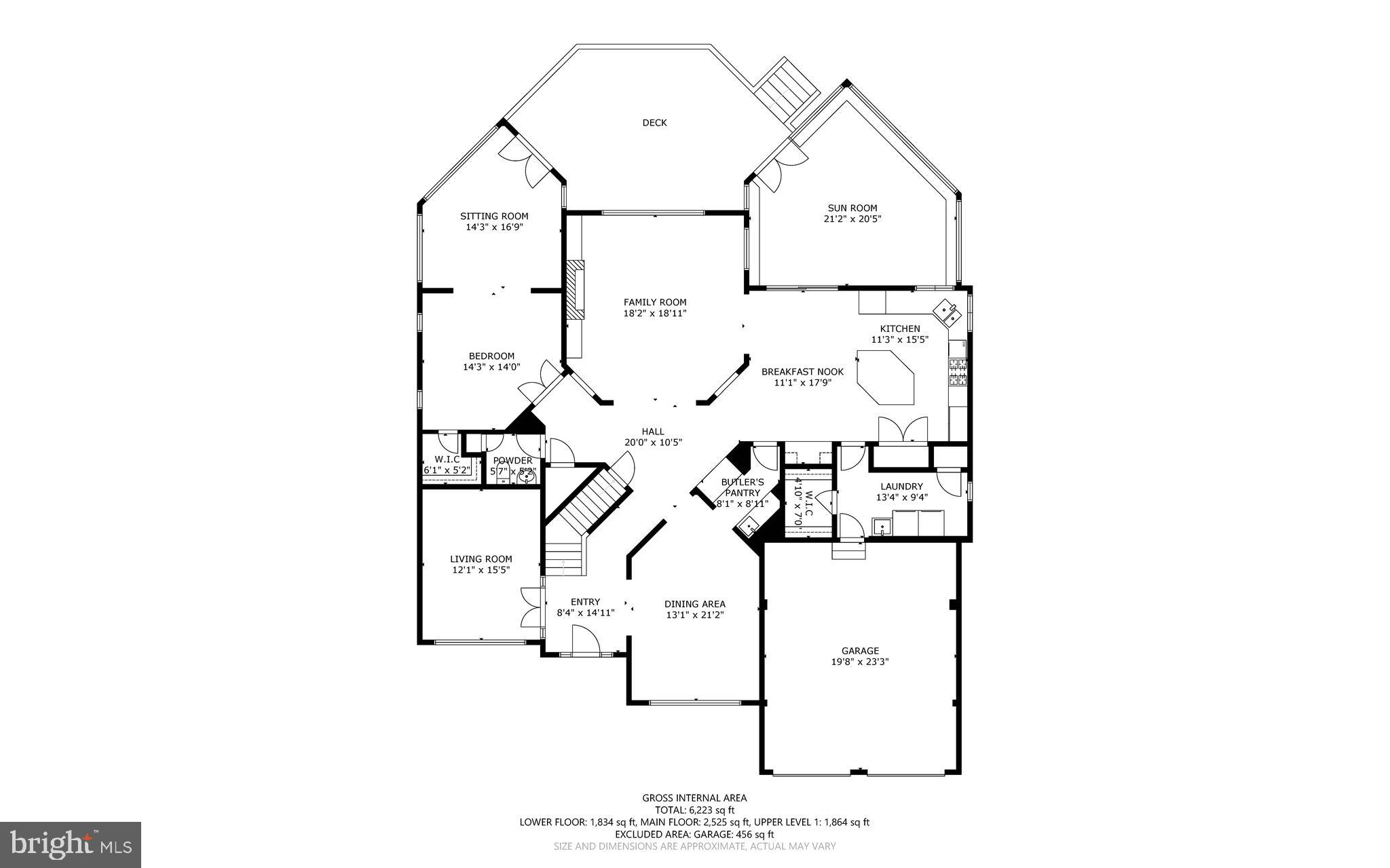 11300 Ridermark Row Columbia, MD 21044 - Photo 78 of 81 Main Level Floor Plan
