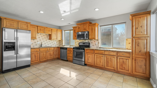 45 North 970 W Street Orem, UT 84057 - Photo 25 of 45 Basement kitchen with stainless steel appliances
