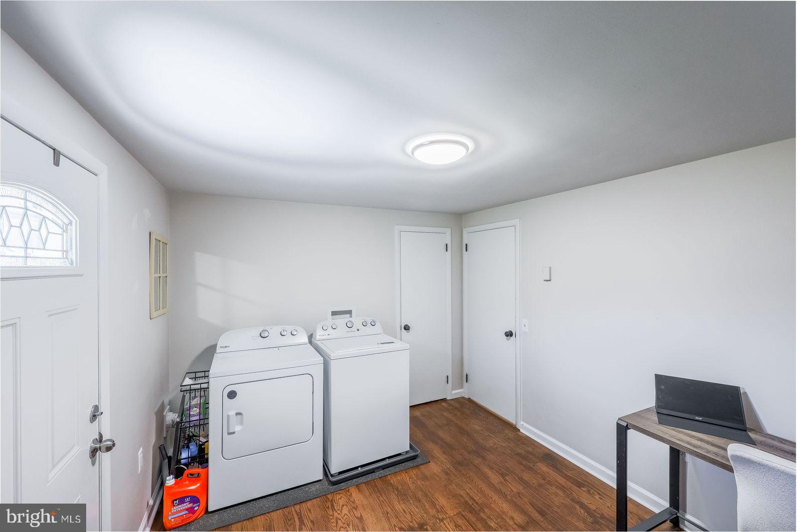 5571 Blooming Grove Road Glenville, PA 17329 - Photo 14 of 29 a utility room with dryer and washer