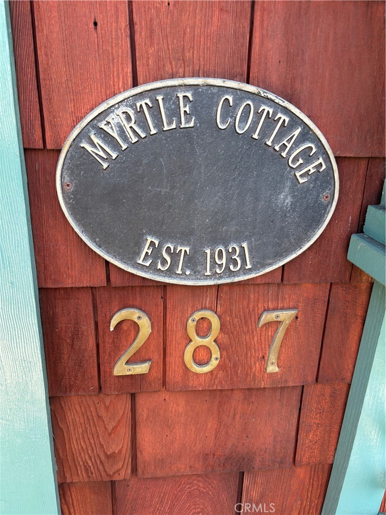 287 Myrtle Street Laguna Beach, CA 92651 - Photo 50 of 50 a close up of a sign