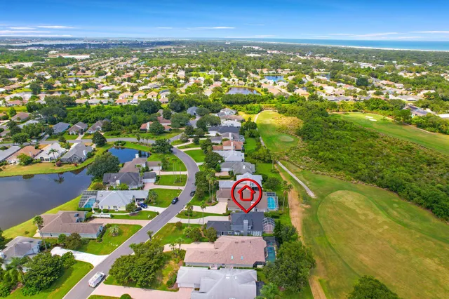 a view of city and ocean