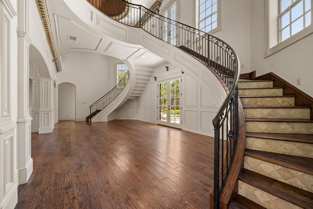 1600 Enclave Court Southlake, TX 76092 - Photo 20 of 40 a view of entryway and hall with wooden floor
