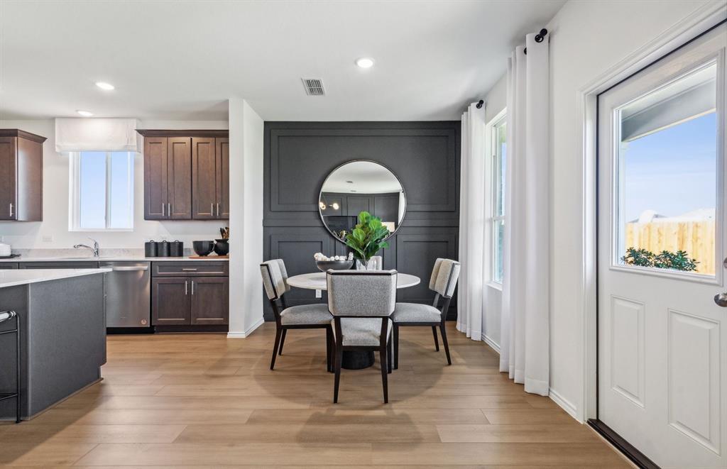 723 Springwell Drive Princeton, TX 75407 - Photo 7 of 19 *Model Representation - Dining area off kitchen with large windows