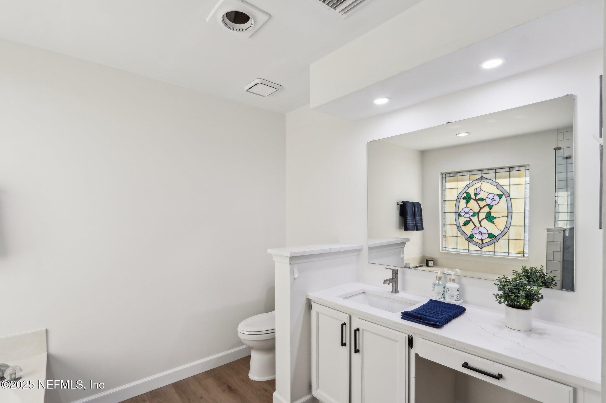 8727 Goodbys Trace Drive Jacksonville, FL 32217 - Photo 21 of 32 a bathroom with a sink and a toilet