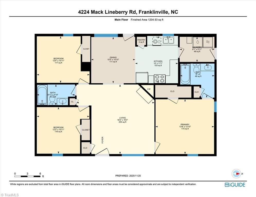 4224 Mack Lineberry Road Franklinville, NC 27248 - Photo 36 of 36 Floorplan
