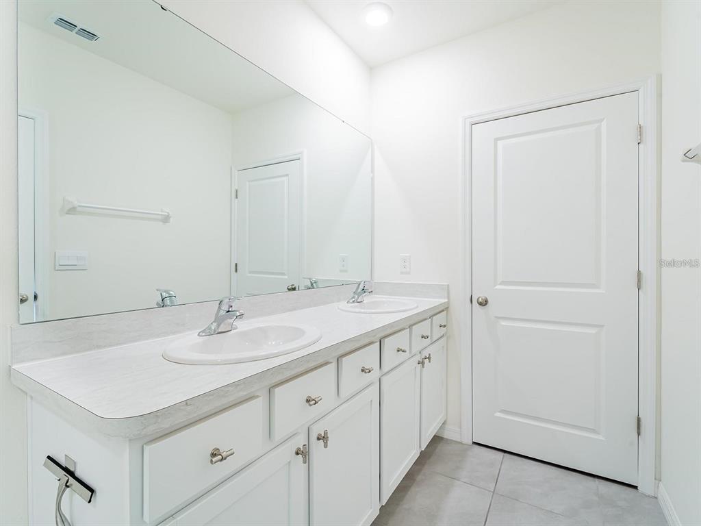 5510 Oxford Gray Road Wesley Chapel, FL 33545 - Photo 26 of 41 a bathroom with a sink and a mirror