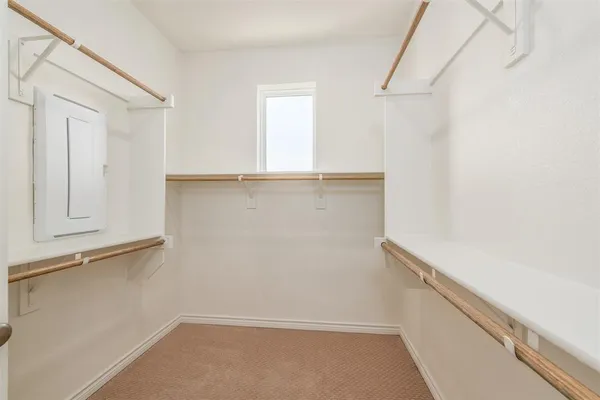a room with furniture and a window