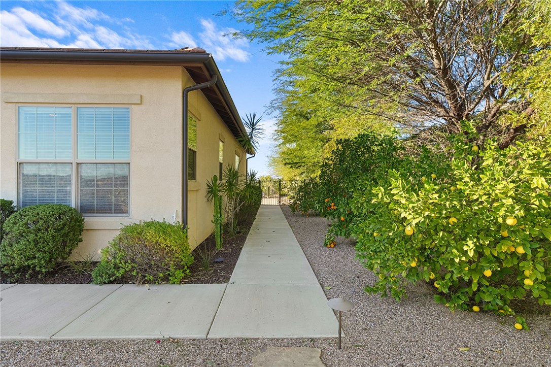7774 Kingdom Drive Riverside, CA 92506 - Photo 51 of 66 Low-maintenance backyard features walking paths, mature plantings, and open views across the surrounding hills.