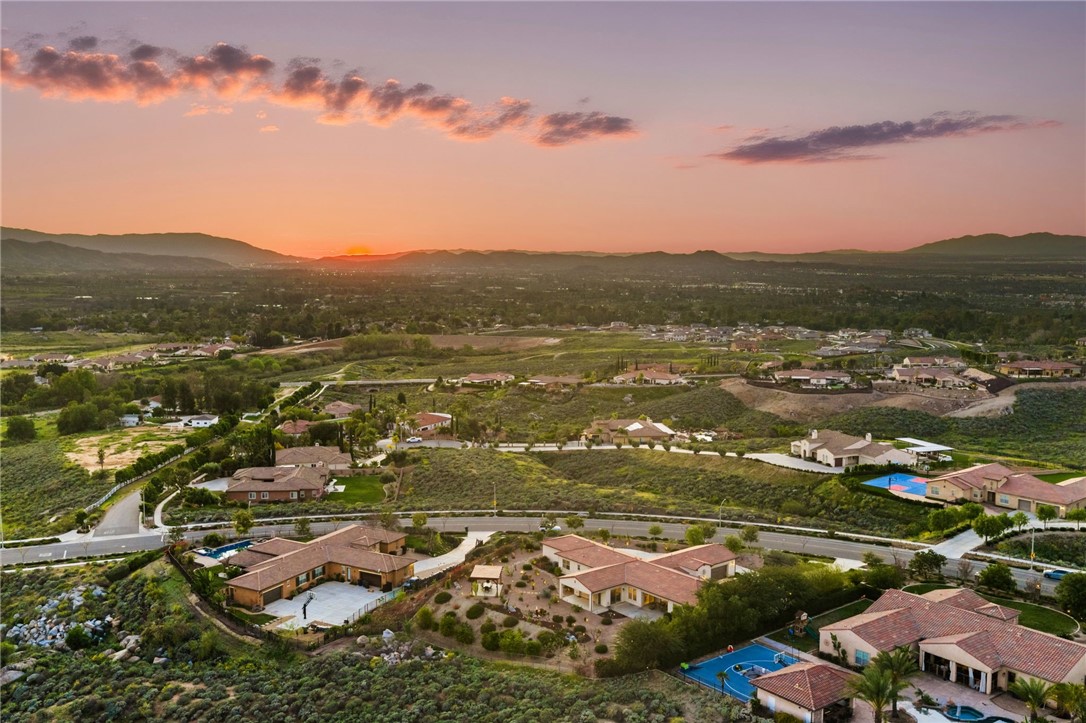 7774 Kingdom Drive Riverside, CA 92506 - Photo 59 of 66 an aerial view of residential houses with outdoor space