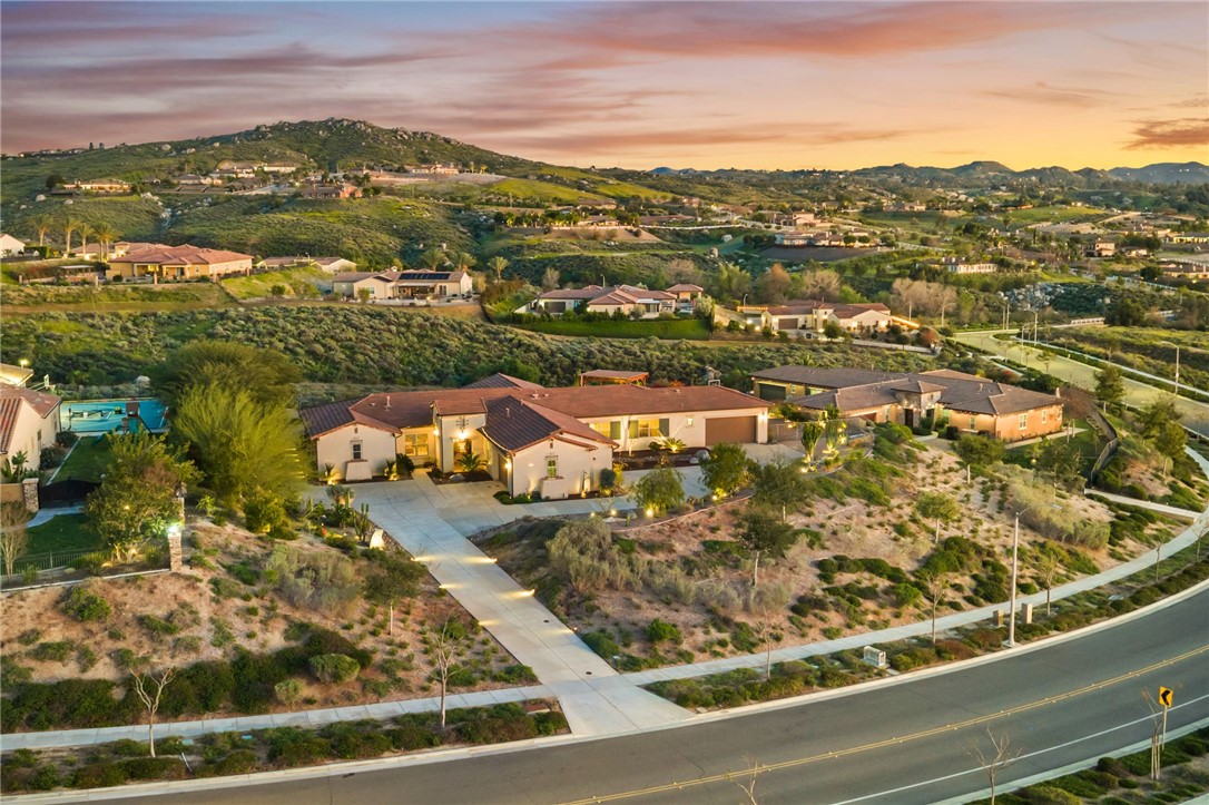 7774 Kingdom Drive Riverside, CA 92506 - Photo 61 of 66 an aerial view of residential houses with city view