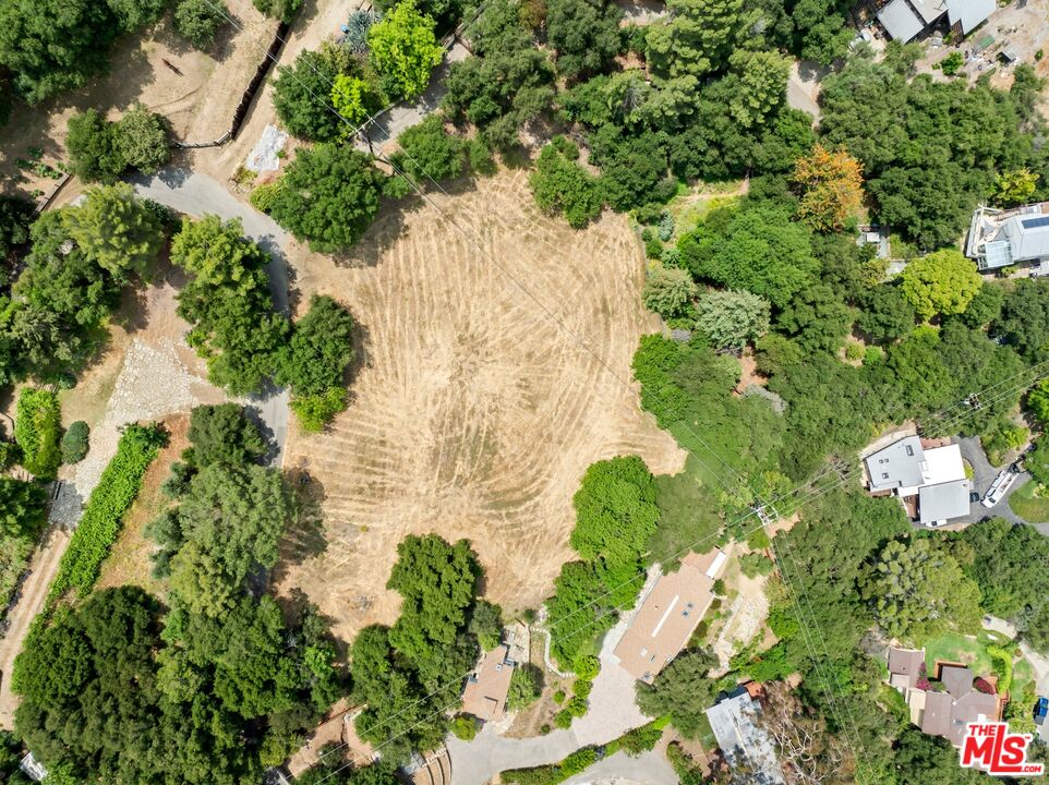 0 Colina Drive Topanga, CA 90290 - Photo 6 of 9 an aerial view of a house with a yard