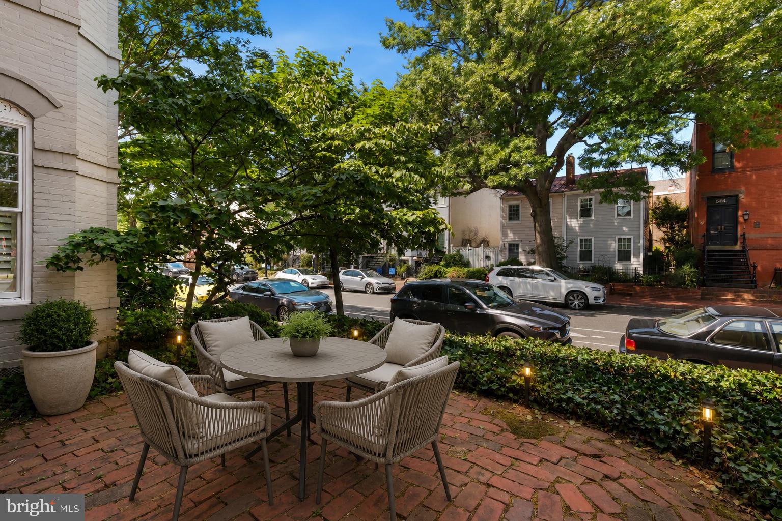 601 E Street Southeast Washington, DC 20003 - Photo 11 of 47 Patio - Virtually Staged