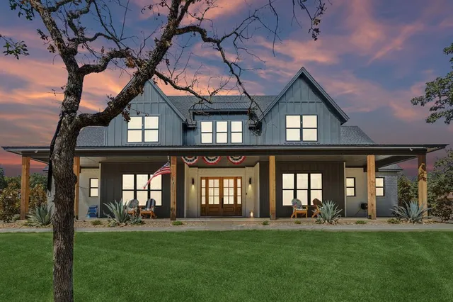 front view of house with a yard