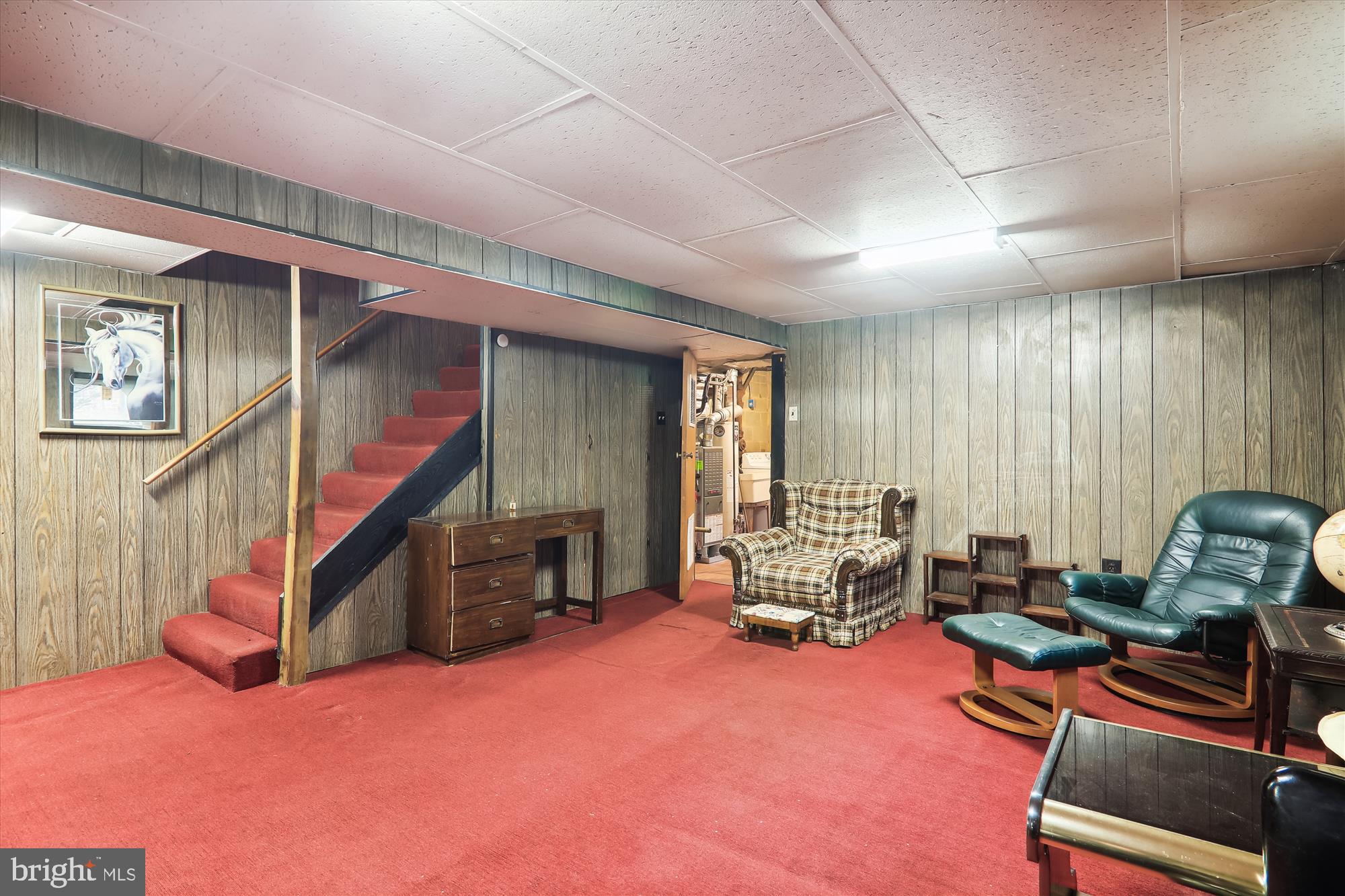 11902 Dalewood Drive Silver Spring, MD 20902 - Photo 34 of 49 Lower Level Recreation Room has high ceilings