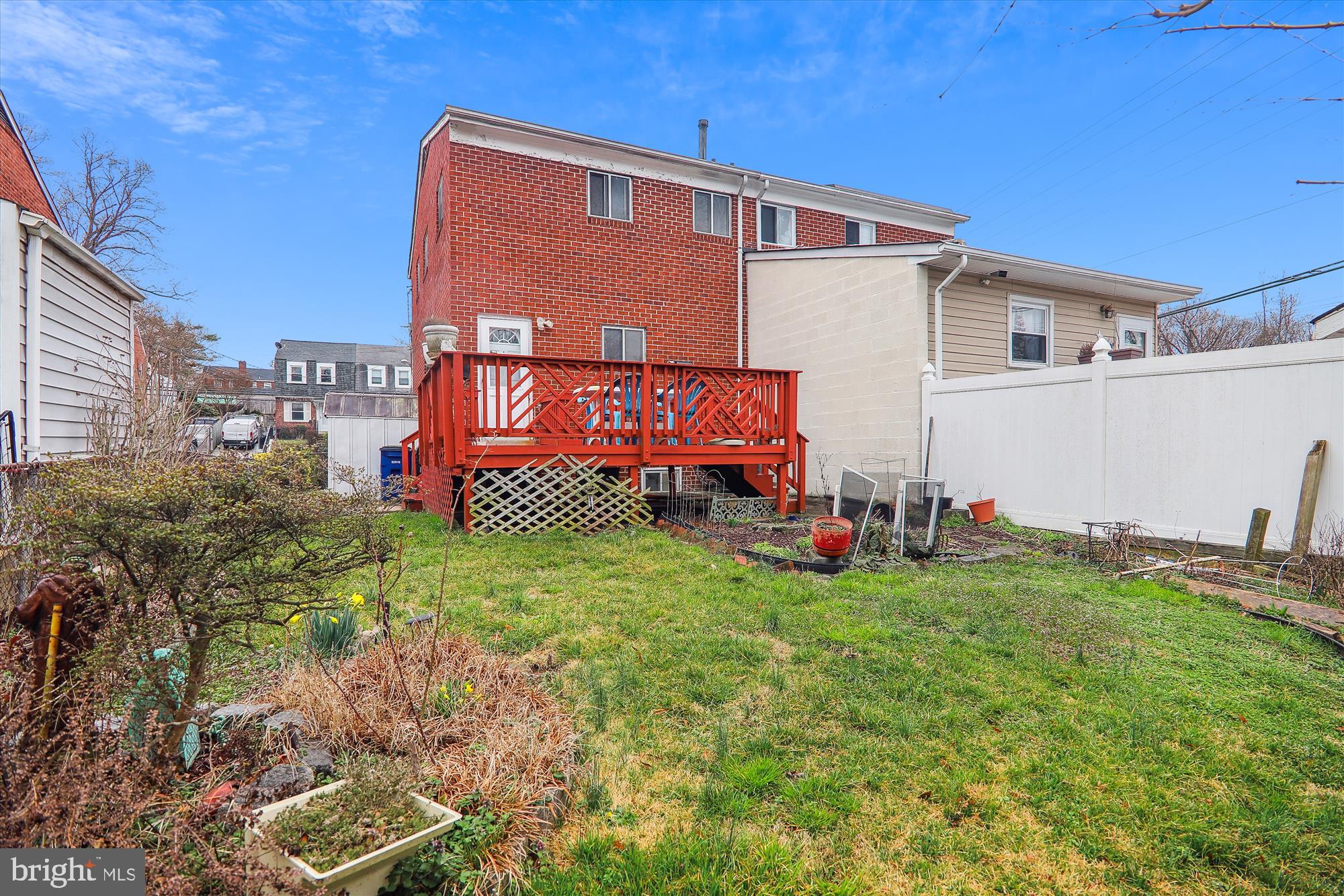 11902 Dalewood Drive Silver Spring, MD 20902 - Photo 45 of 49 Rear Yard w/flower beds and shrubs