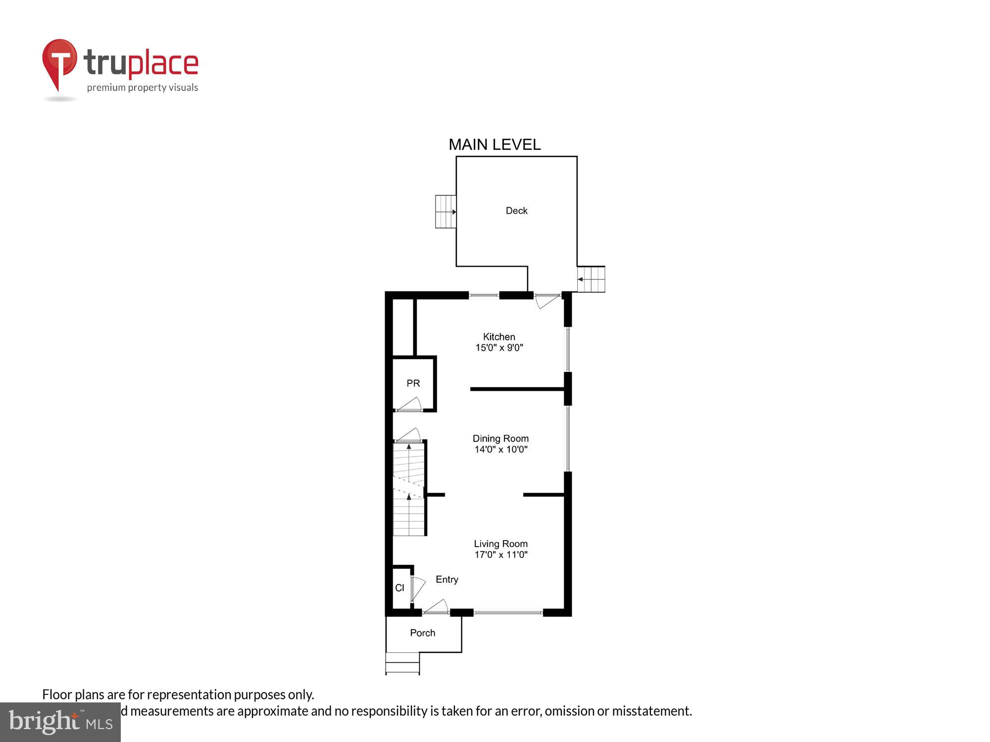 11902 Dalewood Drive Silver Spring, MD 20902 - Photo 46 of 49 Main Level Floor Plan