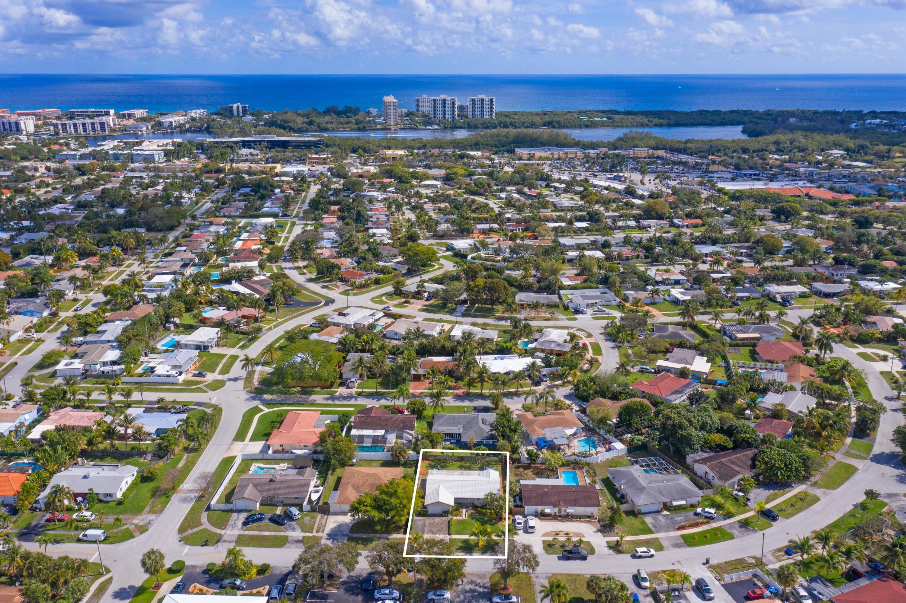 2240 Northeast 2nd Avenue Boca Raton, FL 33431 - Photo 2 of 30 Aerial Ocean View