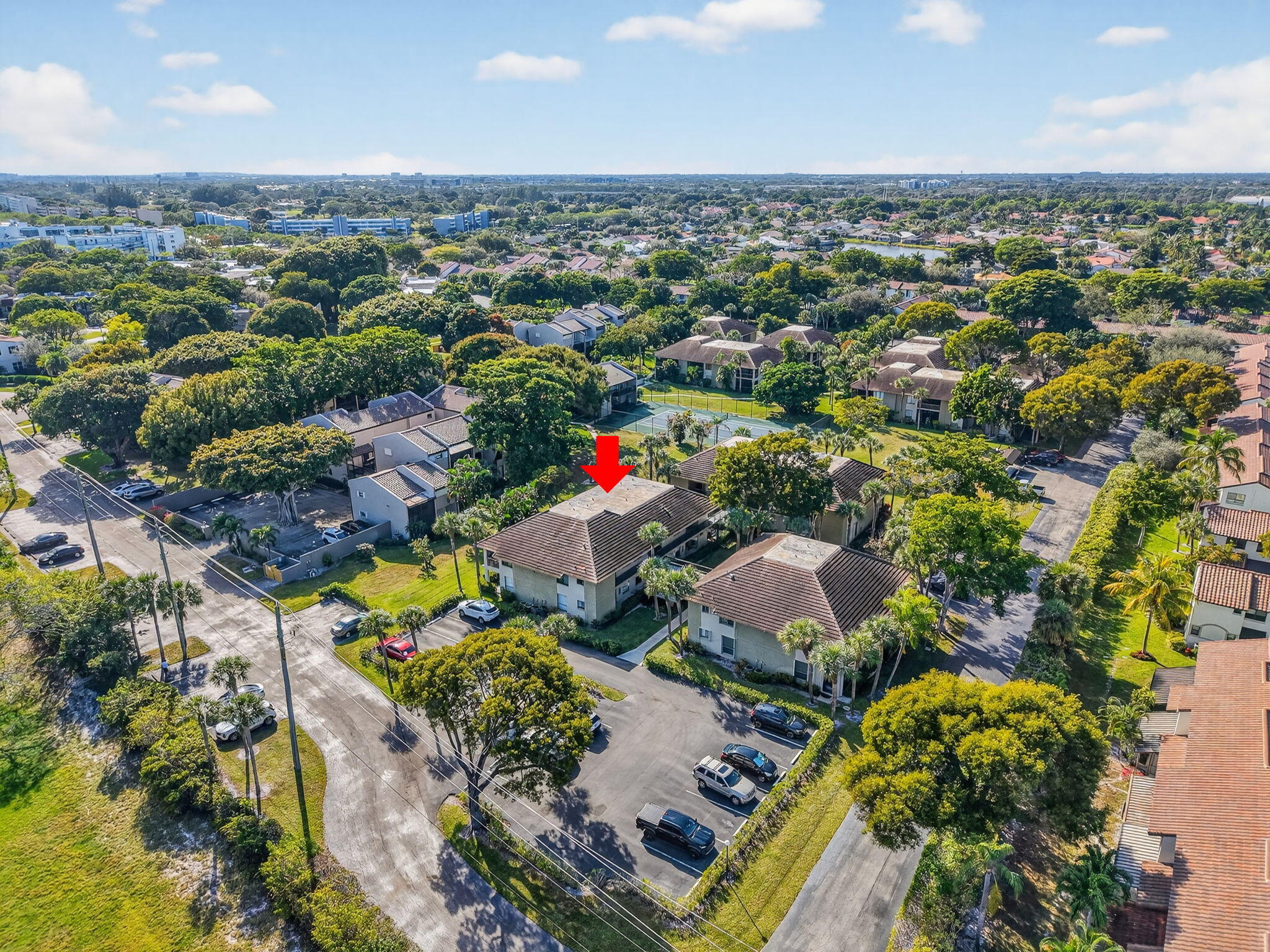 159 Northwest 70th Street, Unit 403 Boca Raton, FL 33487 - Photo 29 of 30 an aerial view of multiple house