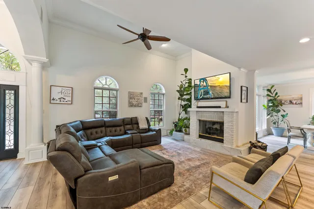 a view of house with outdoor space and deck