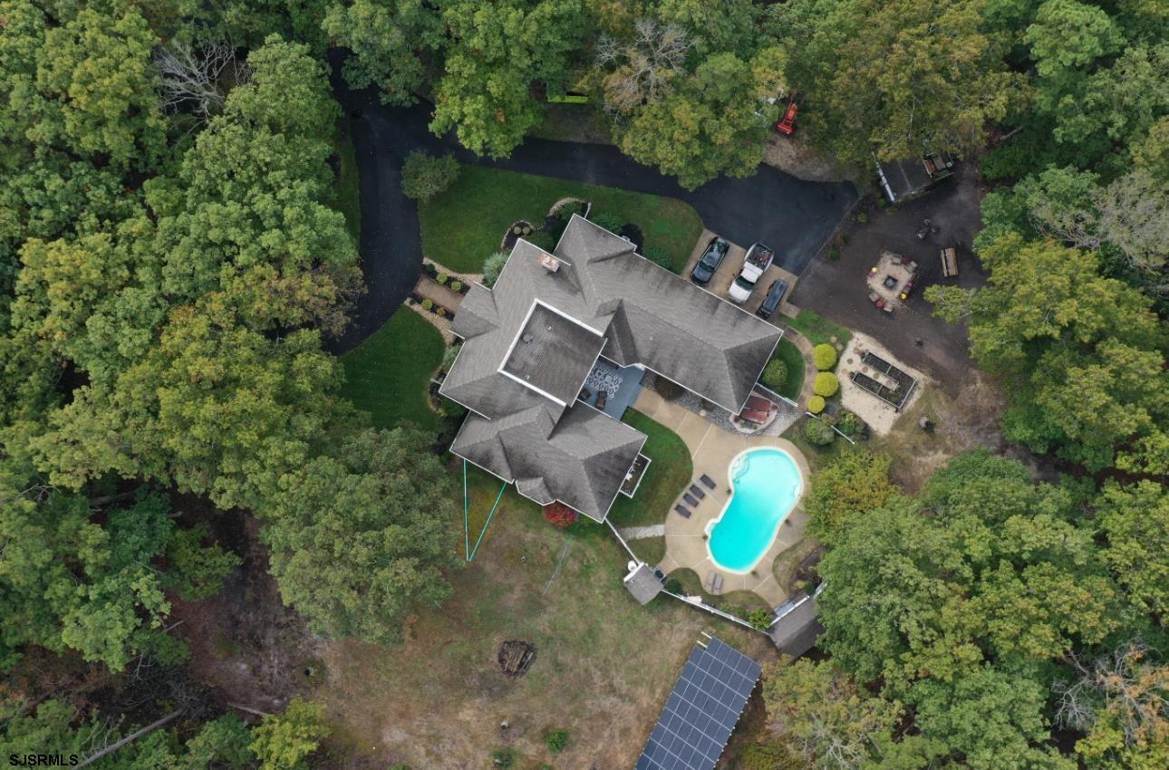 535 West Cologne Port Road Port Republic, NJ 08241 - Photo 95 of 99 an aerial view of a house with outdoor space and parking