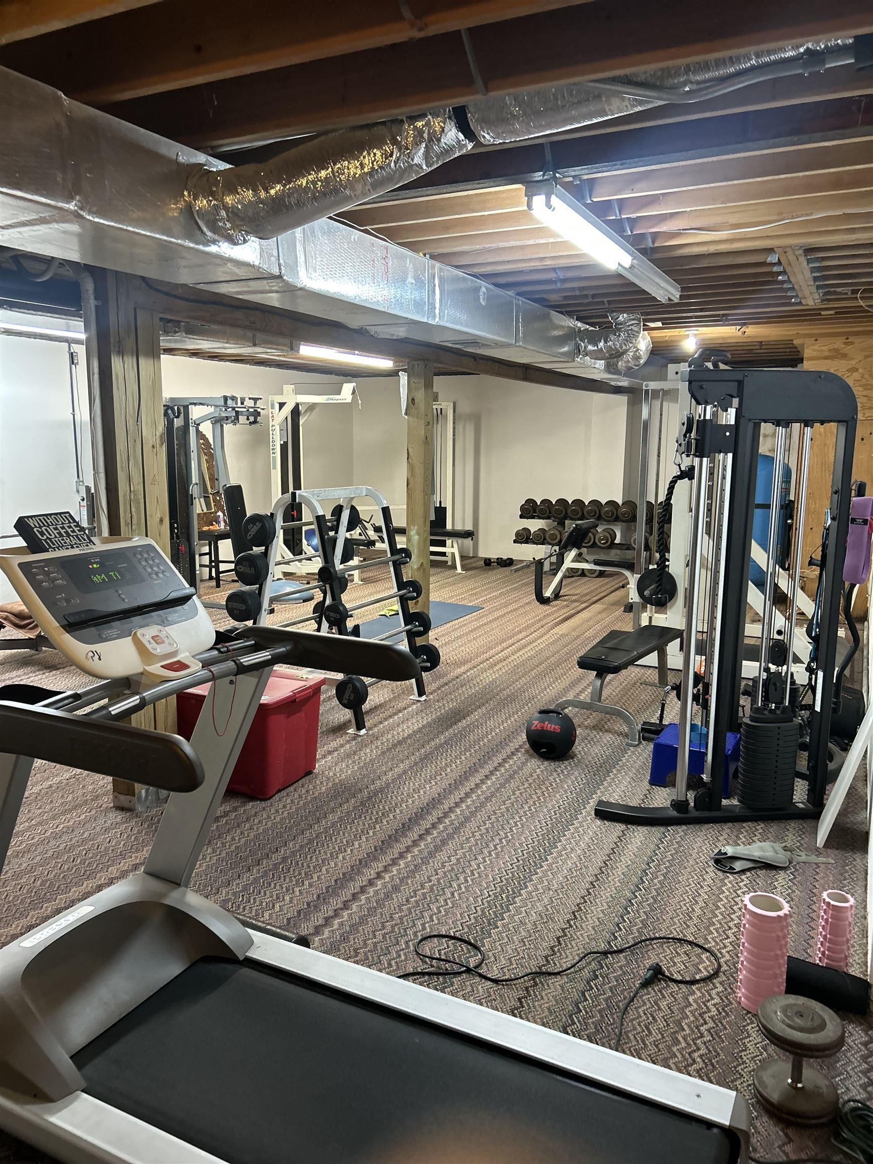 535 West Cologne Port Road Port Republic, NJ 08241 - Photo 99 of 99 a view of a room with gym equipment