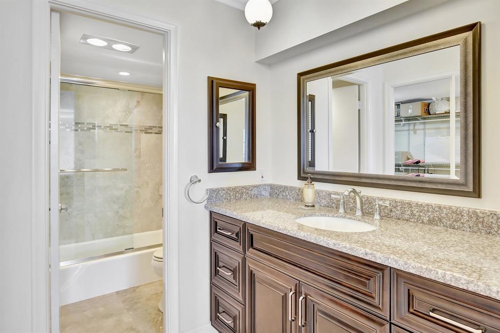 2000 South Ocean Boulevard, Unit 7J Lauderdale-by-the-Sea, FL 33062 - Photo 48 of 87 Vanity area looking towards private bath & toilet