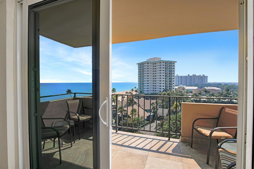 2000 South Ocean Boulevard, Unit 7J Lauderdale-by-the-Sea, FL 33062 - Photo 6 of 87 Balcony view